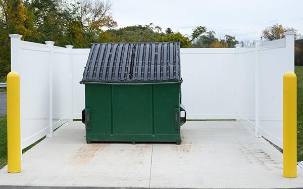 commercial dumpsters usually deliver their dumpsters within a few business days of request