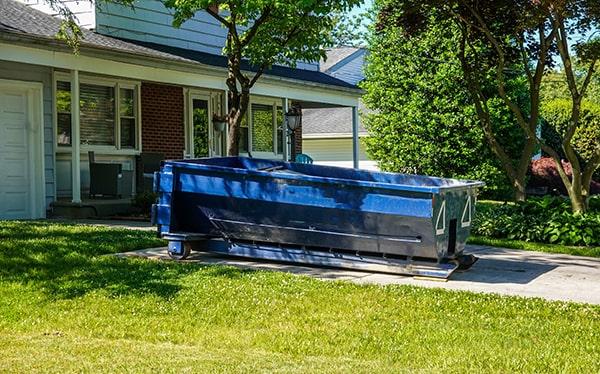 our residential dumpsters can be rented for varying periods depending on your needs